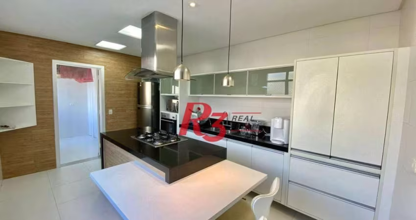 Casa com 3 dormitórios à venda, 300 m² por R$ 2.350.000,00 - Embaré - Santos/SP