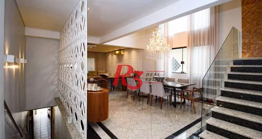 Sobrado à venda, 350 m² por R$ 2.250.000,00 - Campo Grande - Santos/SP