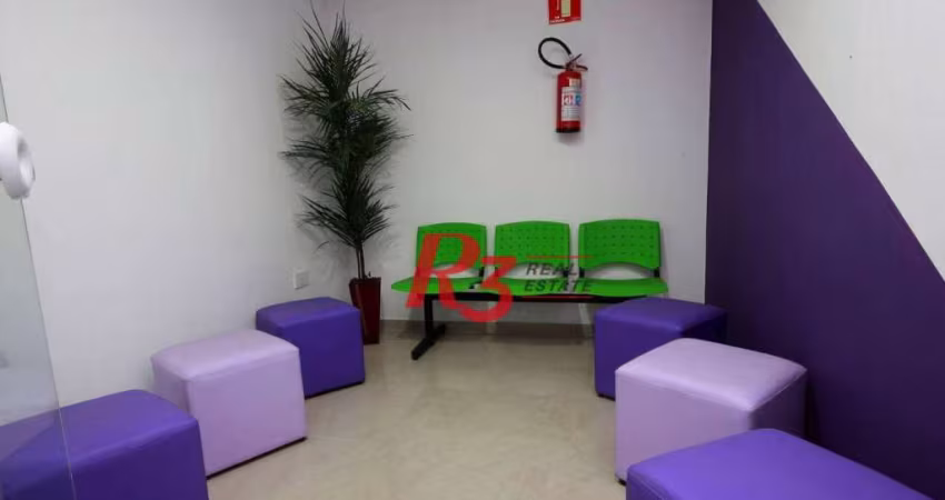 Prédio, 1700 m² - venda por R$ 6.000.000,00 ou aluguel por R$ 29.000,00/mês - Vila Nova - Santos/SP