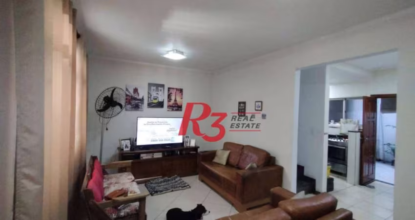 Sobrado com 3 dormitórios à venda, 115 m² por R$ 405.000,00 - Vila São Jorge - São Vicente/SP