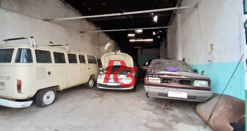 Galpão à venda, 160 m² por R$ 400.000,00 - Paquetá - Santos/SP