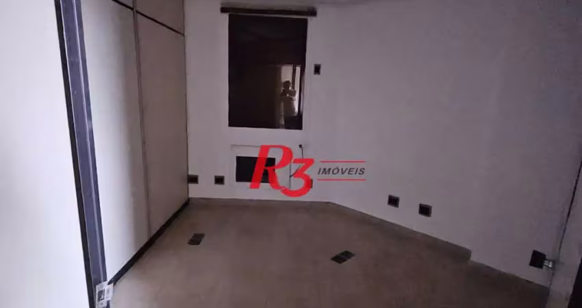 Sala para alugar, 57 m² por r$ 4.140,00/mês - vila nova - santos/sp