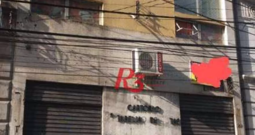 Locação de ponto em sobrado comercial no centro de Santos