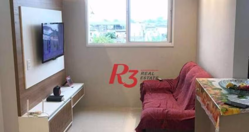 Apartamento à venda, 45 m² por R$ 304.000,00 - Castelo - Santos/SP