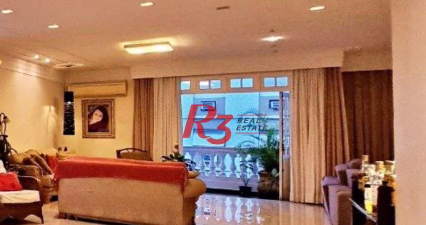 Apartamento com 4 dormitórios à venda, 429 m² por R$ 4.290.000,00 - Gonzaga - Santos/SP