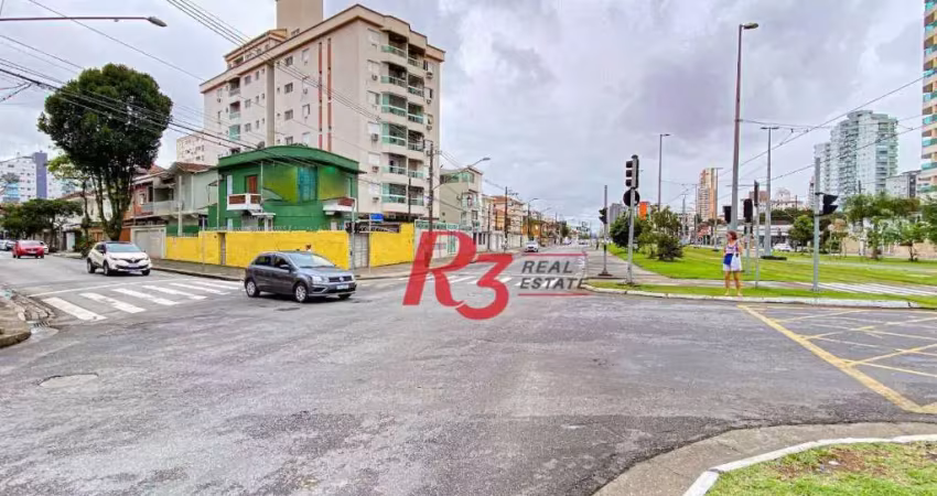 Sobrado com 2 dormitórios para alugar, 250 m² por r$ 8.000,00/mês - campo grande - santos/sp