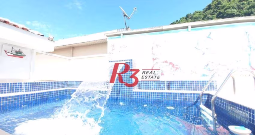 Sobrado no Marapé emSantos com 3 dormitórios à venda, 265 m² por R$ 1.250.000 - Marapé - Santos/SP