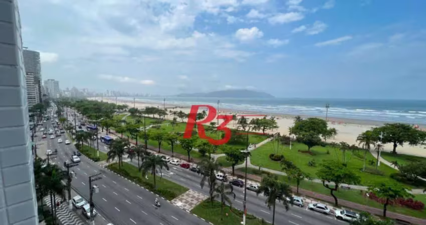 Apartamento com 1 dormitório para alugar, 50 m² por r$ 3.500,02/mês - josé menino - santos/sp