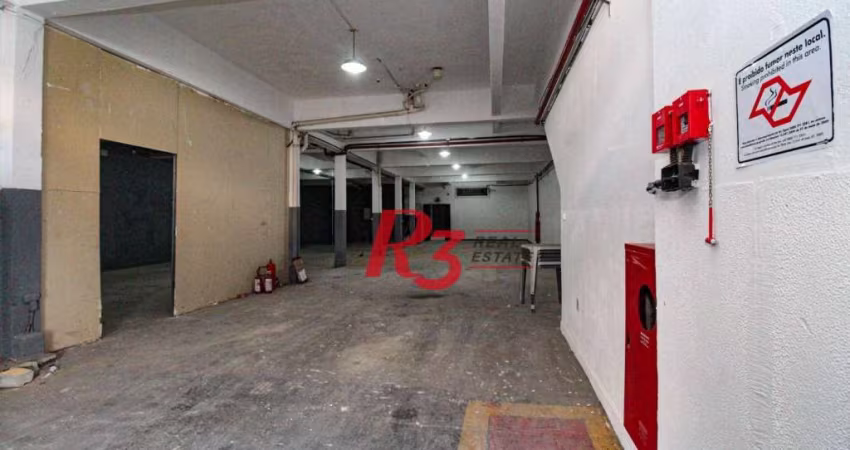 Galpão, 546 m² - venda por R$ 3.500.000,00 ou aluguel por R$ 13.089,66/mês - Vila Matias - Santos/SP