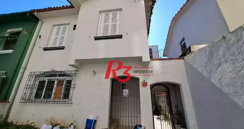 Casa comercial para locação, ideal para consultório, salão de beleza, no boqueirão em santos sp