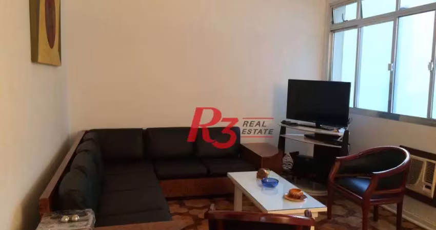 Apartamento com 2 dormitórios à venda, 118 m² por R$ 640.000,00 - Gonzaga - Santos/SP