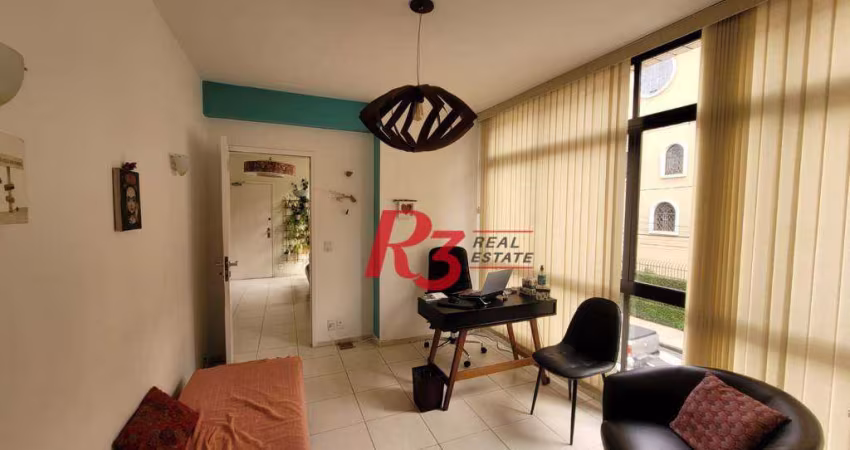 Sala à venda, 55 m² por R$ 435.000,00 - Gonzaga - Santos/SP