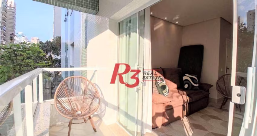 Apartamento à venda, 85 m² por R$ 636.000,00 - Pitangueiras - Guarujá/SP