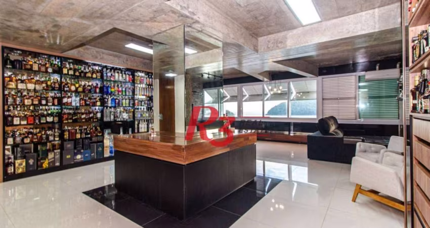 Apartamento com 5 dormitórios à venda, 320 m² por R$ 2.250.000,00 - Itararé - São Vicente/SP
