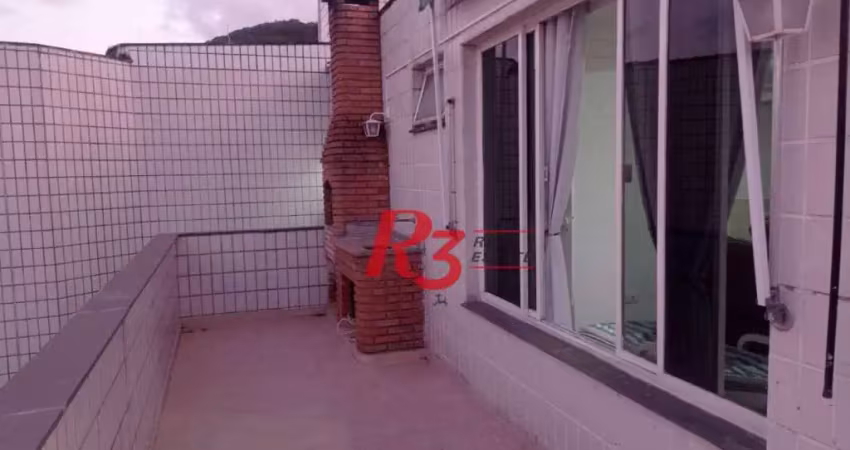 Cobertura com 2 quartos à venda na Rua João Henrique do Nascimento, 15, Jardim Três Marias, Guarujá