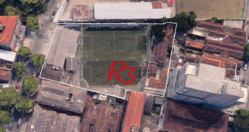 Terreno para venda, 3196 m² por R$ 14.500.000,00 - Vila Belmiro - Santos/SP