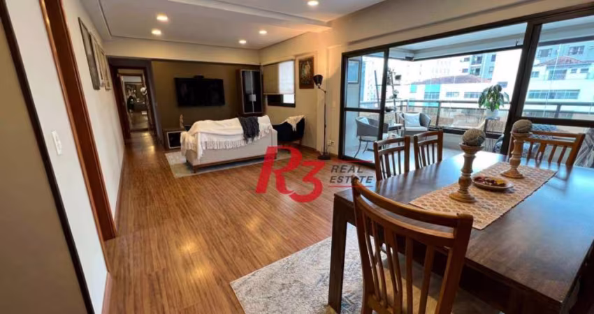 Apartamento à venda, 125 m² por R$ 1.650.000,00 - Ponta da Praia - Santos/SP