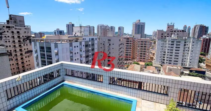 Cobertura á venda 3 quartos piscina 2 vgs bairro ponta da praia