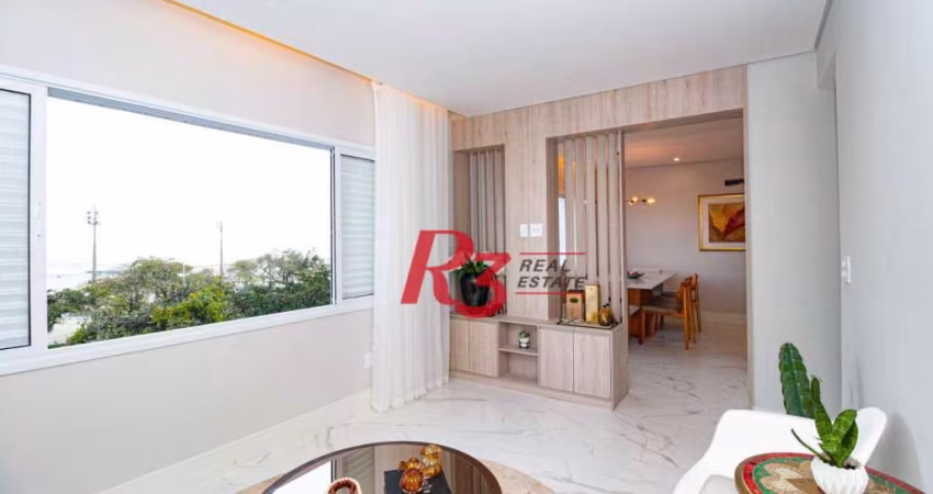 Apartamento, 130 m² - venda por R$ 999.999,00 ou aluguel por R$ 8.520,00/mês - Gonzaga - Santos/SP