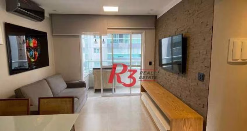Apartamento à venda, 70 m² por R$ 730.000,00 - José Menino - Santos/SP