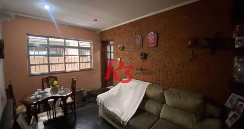 Apartamento à venda, 94 m² por R$ 390.000,00 - Vila Belmiro - Santos/SP
