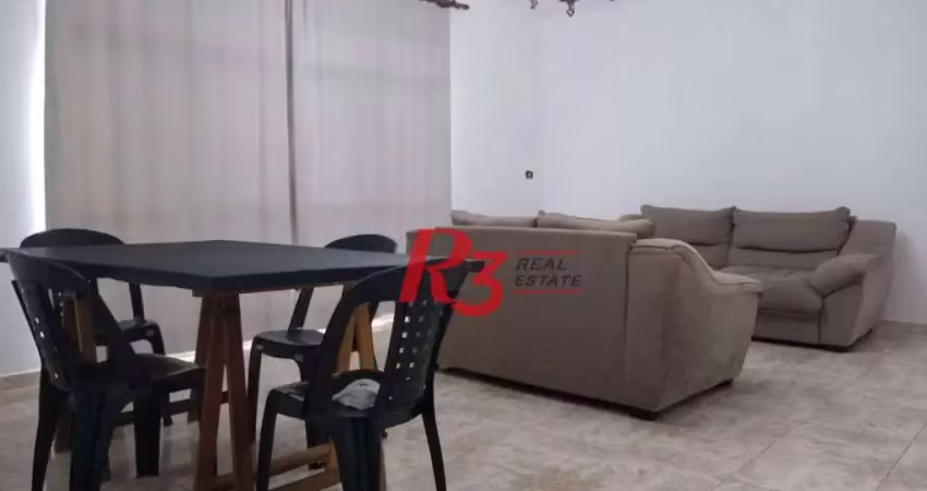 Apartamento com 2 dormitórios à venda, 105 m² por r$ 532.000,00 - embaré - santos/sp