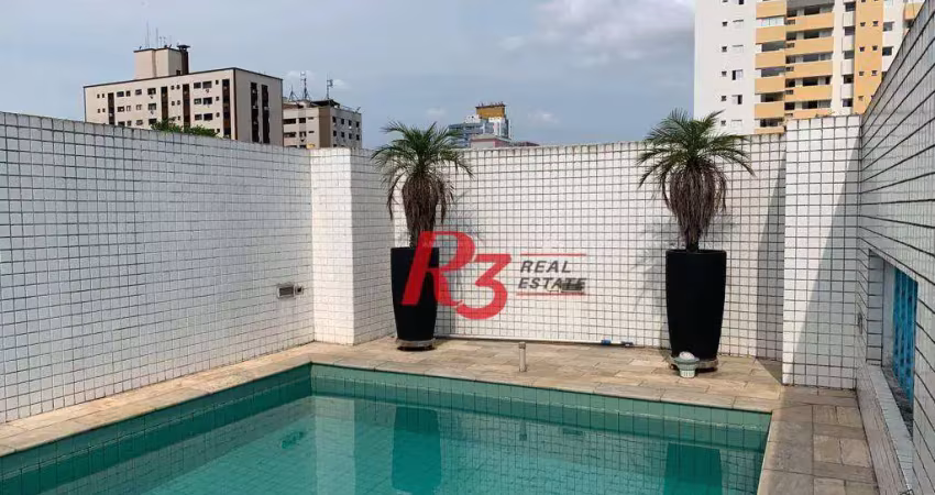 Casa à venda, 350 m² por r$ 1.790.000,00 - boqueirão - santos/sp