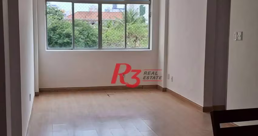 Apartamento com 2 dormitórios à venda, 81 m² por r$ 420.000,00 - vila belmiro - santos/sp