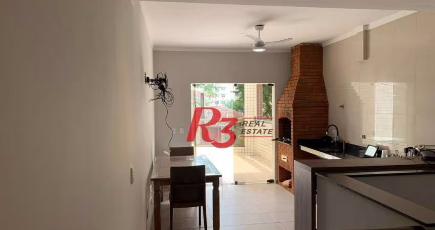 Casa com 3 dormitórios à venda, 200 m² por R$ 1.225.000,00 - Boqueirão - Santos/SP