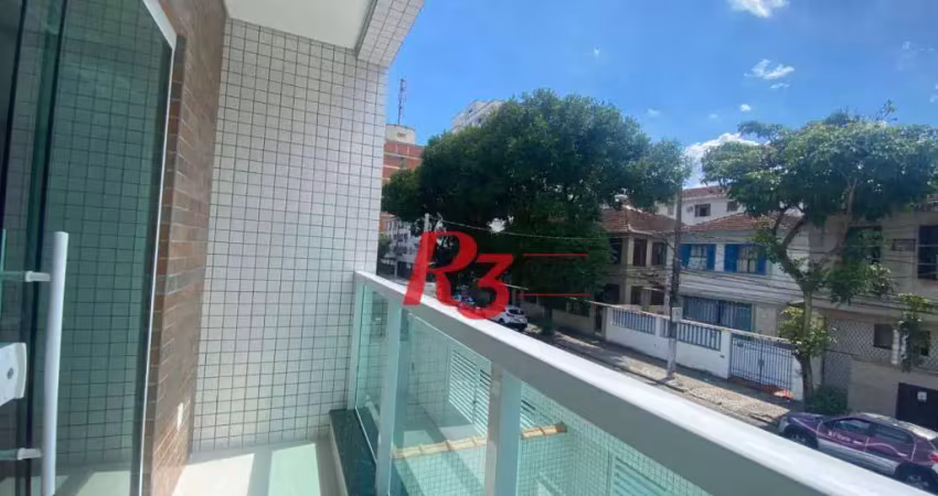 Casa com 3 dormitórios à venda, 147 m² por R$ 1.200.000,00 - Campo Grande - Santos/SP