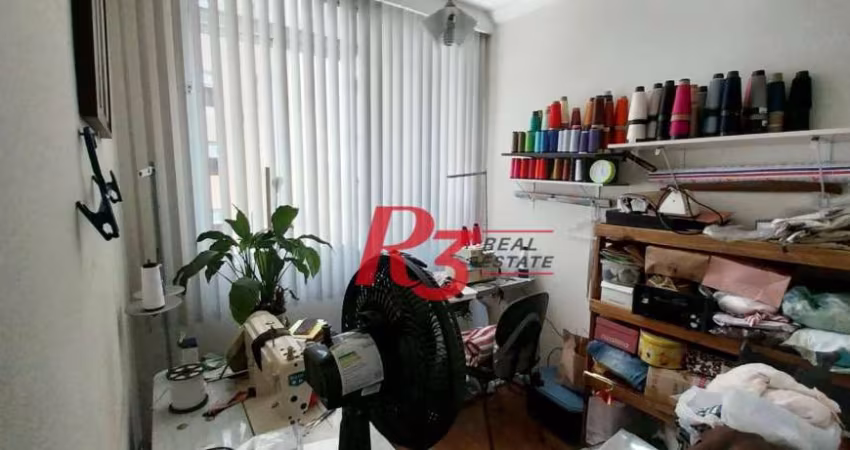 Apartamento com 2 dormitórios à venda, 89 m² por R$ 480.000,00 - Boqueirão - Santos/SP