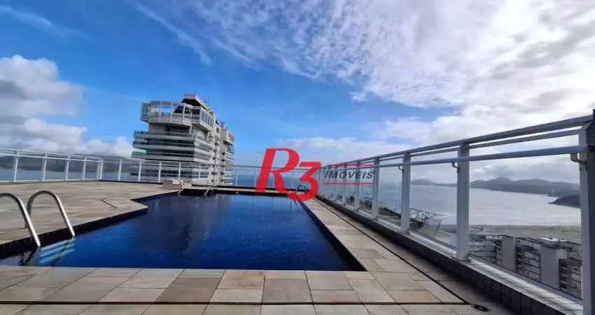 Apartamento com 2 dormitórios à venda, 72 m² por r$ 1.600.000,00 - gonzaga - santos/sp