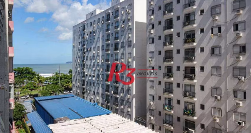 Apartamento com 1 quartro à venda, 37 m² por R$ 380.000 - Embaré - Santos/SP