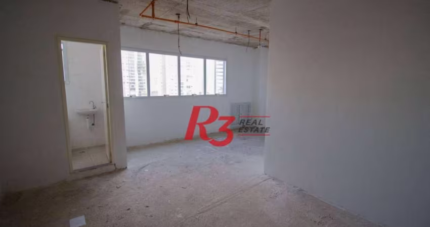 Sala à venda, 35 m² por R$ 332.690,00 - Ponta da Praia - Santos/SP