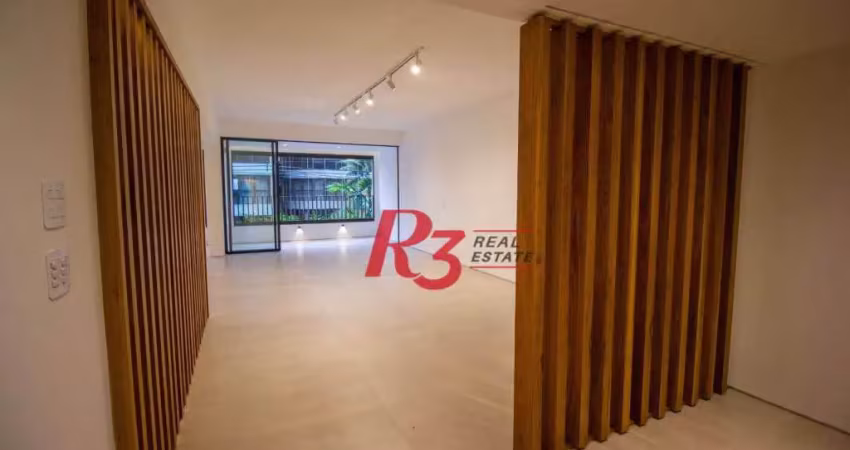 Apartamento com 4 dormitórios à venda, 250 m² por r$ 2.590.000,00 - vila rica - santos/sp