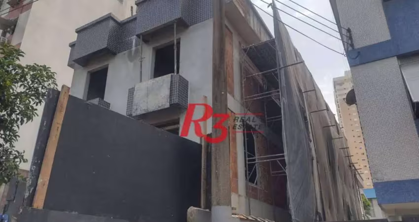 Village com 2 dormitórios à venda, 88 m² por r$ 795.000,00 - ponta da praia - santos/sp