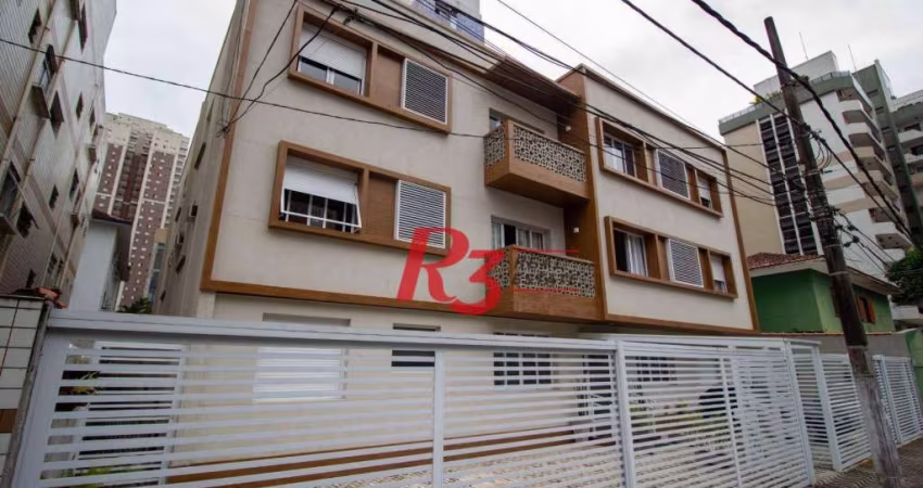 Apartamento à venda, 59 m² por R$ 450.000,00 - Boqueirão - Santos/SP