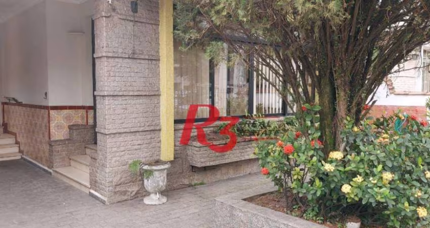 Casa com 3 dormitórios à venda, 364 m² por R$ 1.915.000,00 - Estuário - Santos/SP