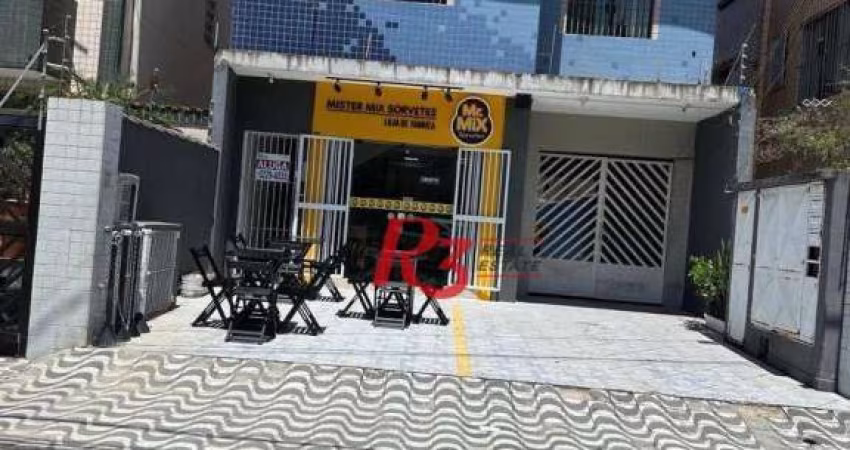 Casa para alugar, 110 m² por R$ 4.000,00/mês - Embaré - Santos/SP