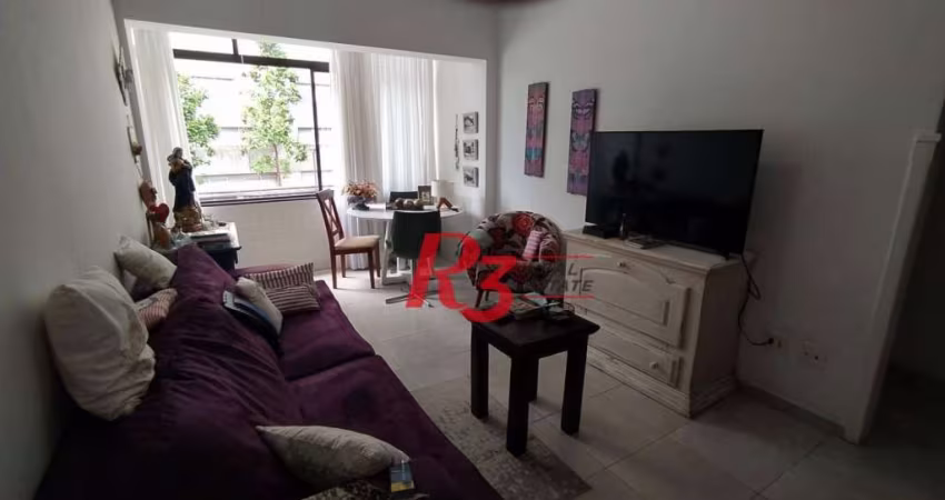 Apartamento com 3 dormitórios à venda, 86 m² por R$ 511.000,00 - Boqueirão - Santos/SP