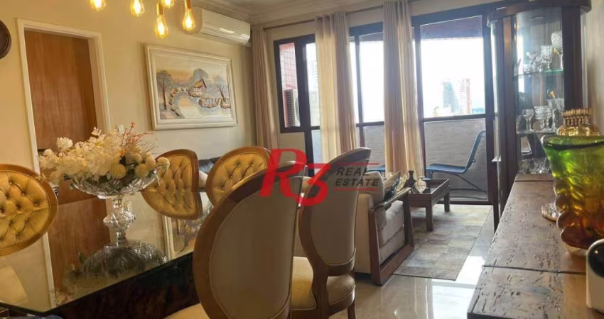 Apartamento à venda, 98 m² por R$ 585.000,00 - Centro - São Vicente/SP