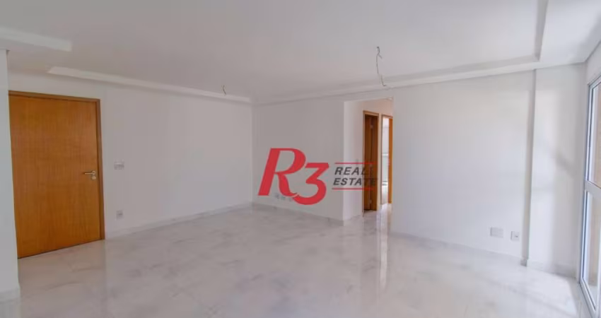 Apartamento com 3 dormitórios à venda, 91 m² por R$ 700.400,00 - Aparecida - Santos/SP