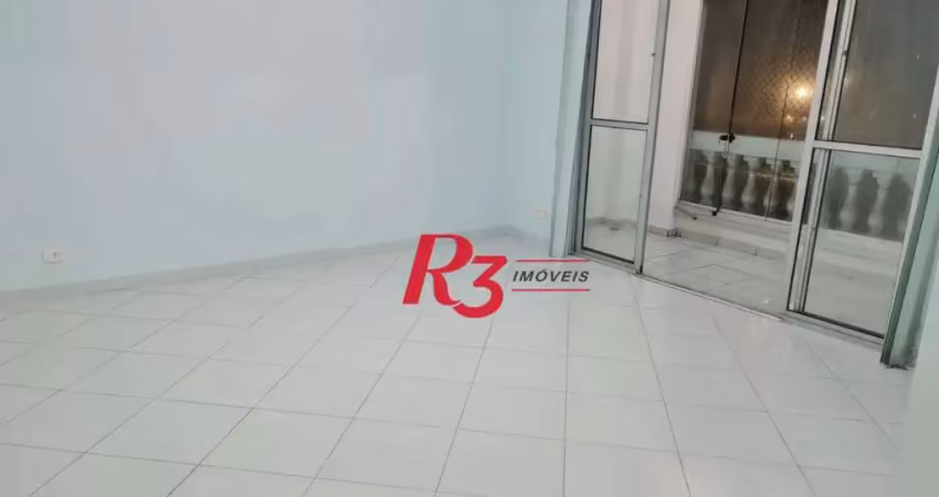 Apartamento com 2 dormitórios para alugar, 70 m² por R$ 3.000,00/mês - Itararé - São Vicente/SP