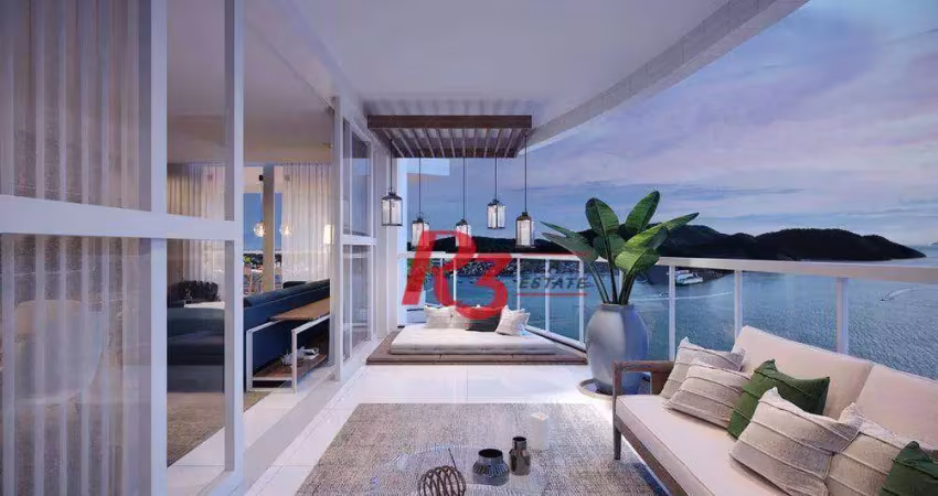 Apartamento com 3 suítes à venda, 227 m² por R$ 3.550.000 - Ponta da Praia - Santos/SP