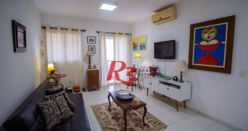 Apartamento à venda, 94 m² por R$ 1.290.000,00 - Gonzaga - Santos/SP