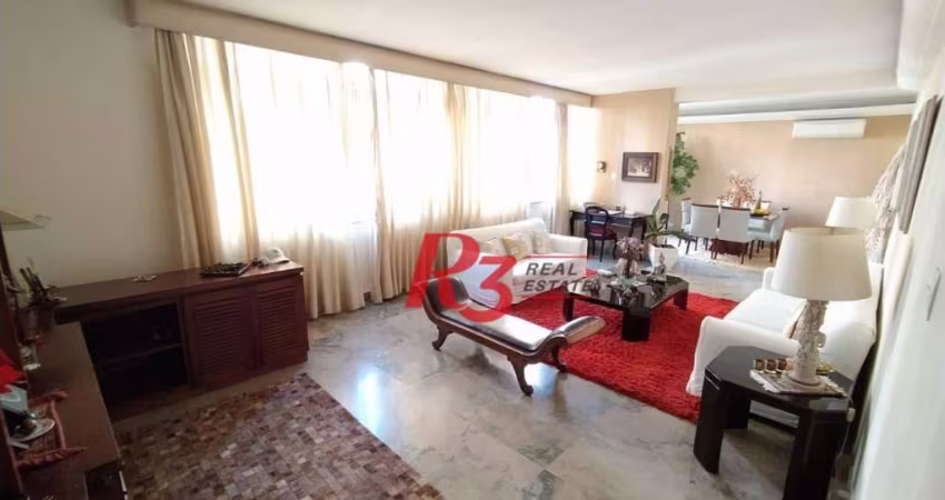 Apartamento com 4 dormitórios à venda, 265 m² por R$ 1.170.000,00 - Gonzaga - Santos/SP