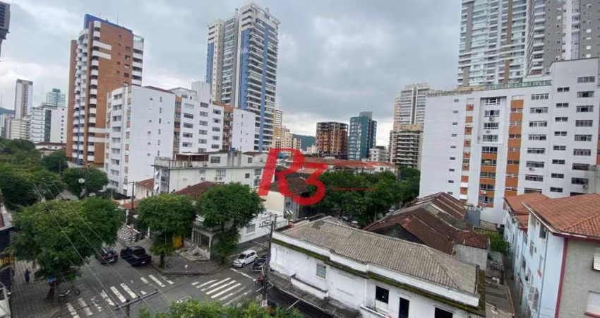 Apartamento com 4 dormitórios à venda, 184 m² por R$ 900.000,00 - Gonzaga - Santos/SP