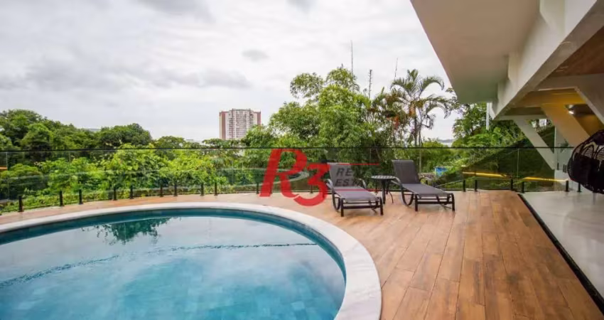 Casa à venda, 600 m² por R$ 7.900.000,00 - Marapé - Santos/SP