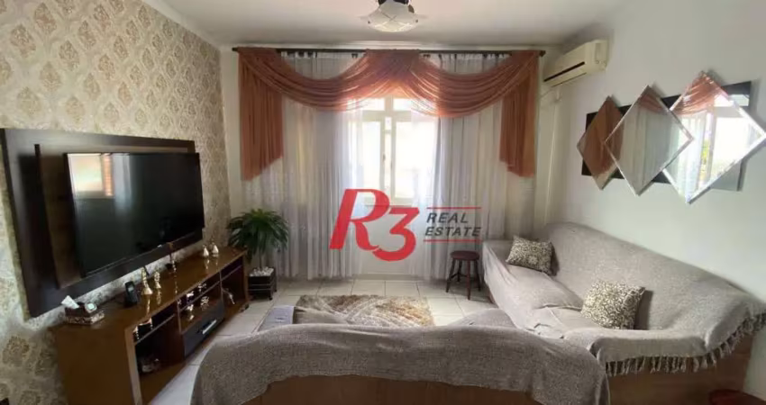 Apartamento com 3 dormitórios à venda, 124 m² por r$ 390.000,00 - jardim paraíso - são vicente/sp