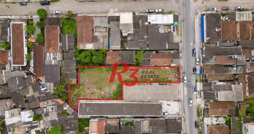 Terreno à venda, 862 m² por R$ 900.000,00 - Parque São Vicente - São Vicente/SP